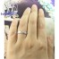 แหวนพาลาเดียม แหวนเพชร แหวนแต่งงาน แหวนหมั้น - R1242_3DPD